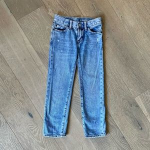 Gap for Kids Original Size 7 blue jeans adjustable waistline